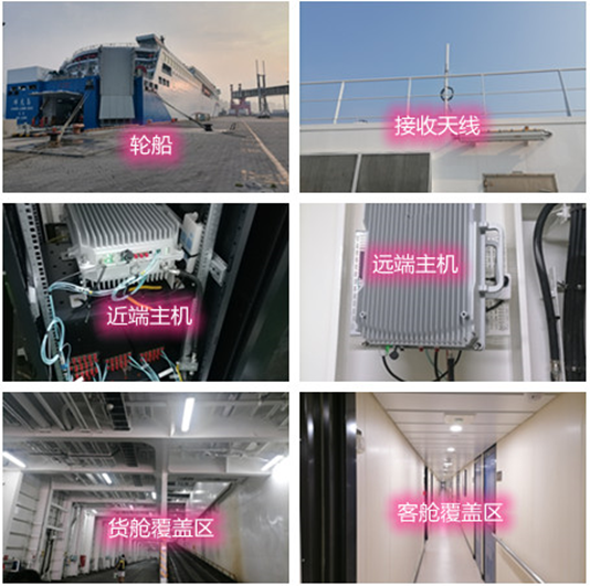  福山海上游轮轮船渔船覆盖案例